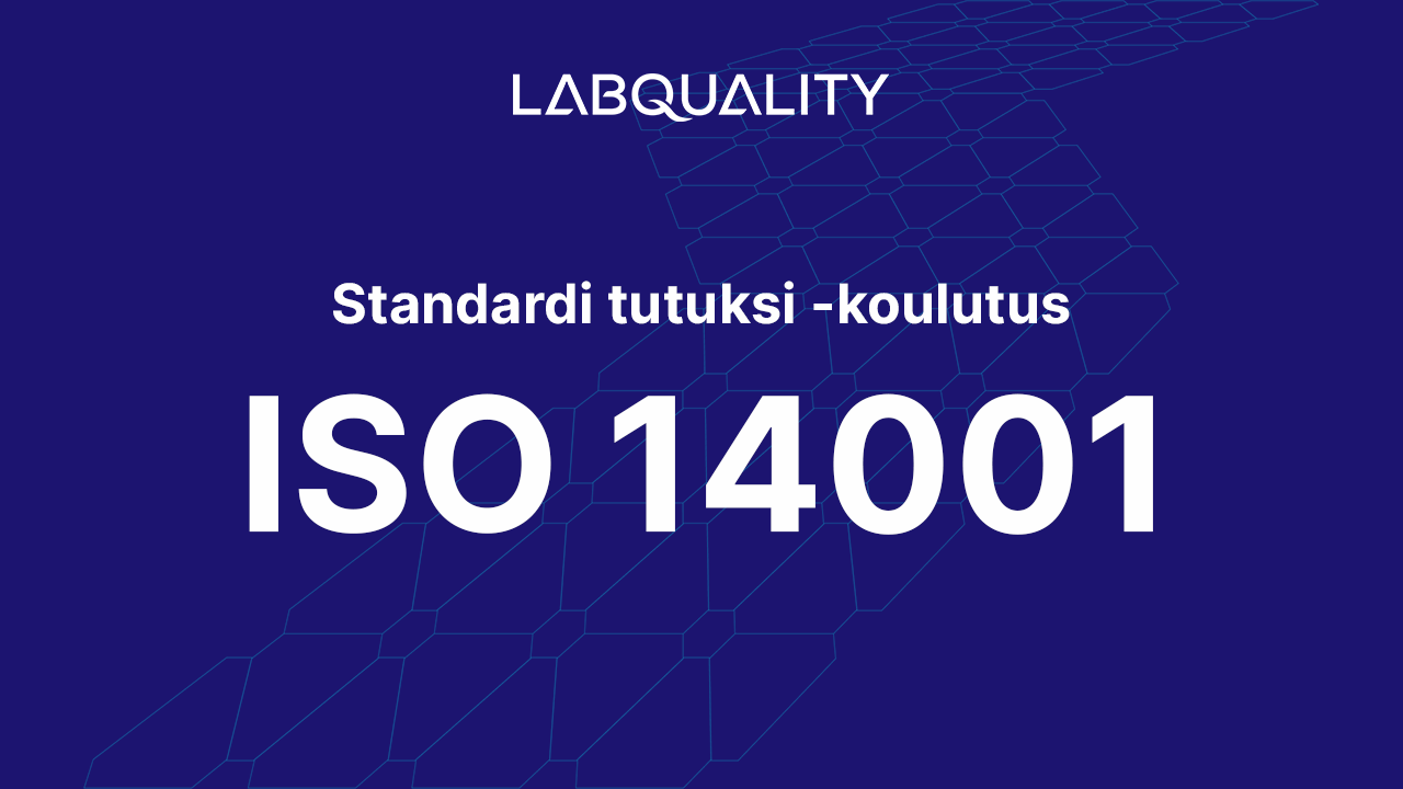ISO 14001 -ympäristöstandardi tutuksi