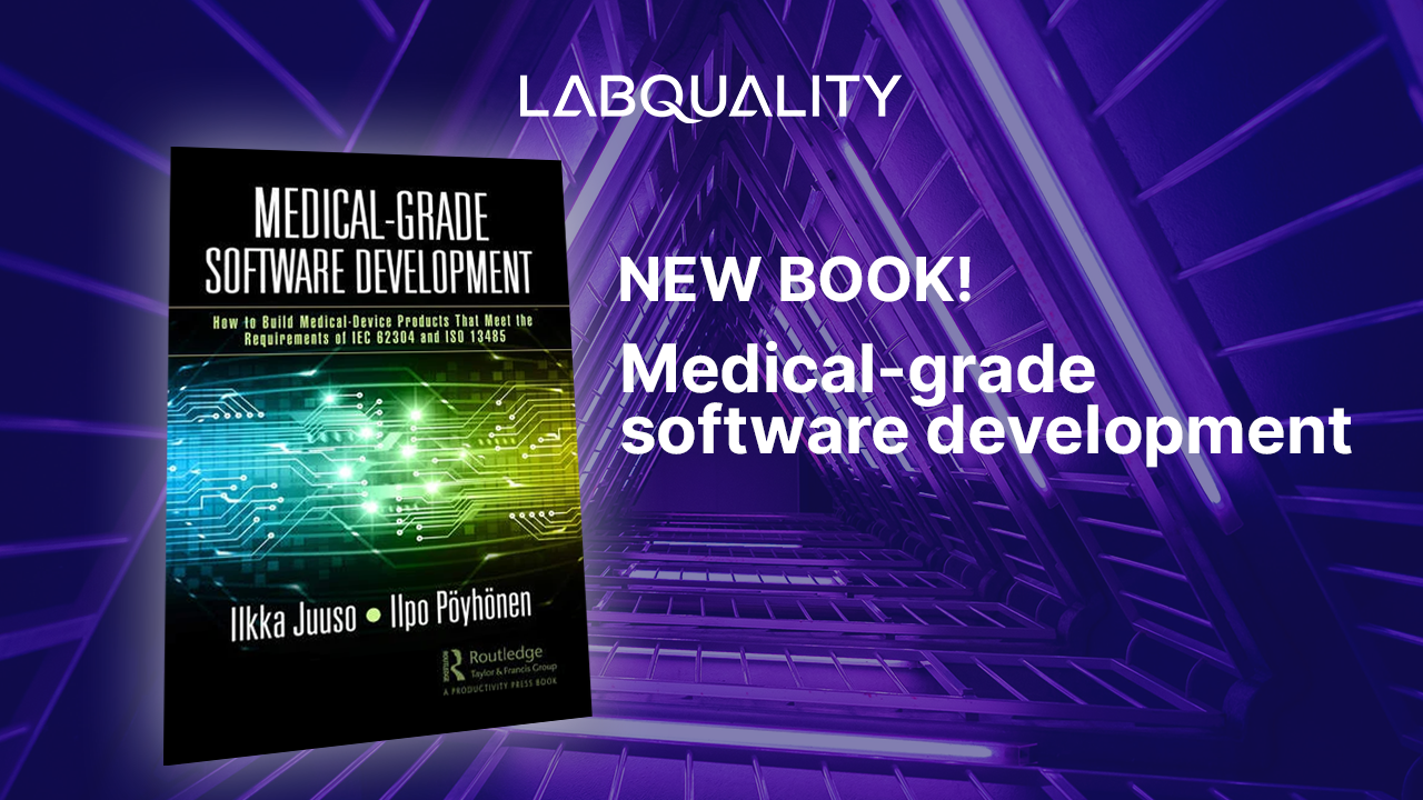 New book on medical software development available for pre-order